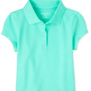 Children's Place Girl's Short Sleeve Polo Sz. M (7/8) NWT